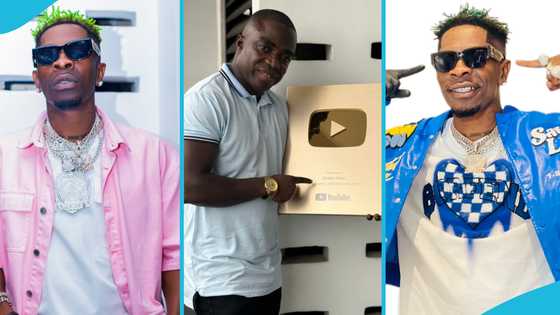 Shatta Wale hits one million YouTube subscribers, receives his plaque