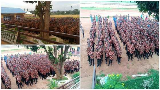Students dump normal uniform & attend assembly in native attire; photos go viral