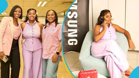 Ama Burland becomes Samsung's newest brand ambassador, poses in photos with Berla Mundi and Cookie Tee