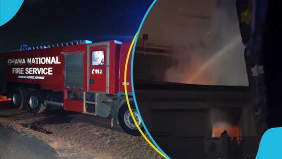 Fire destroys shops at Circle, firefighters battle to contain flames: "Have mercy on us"
