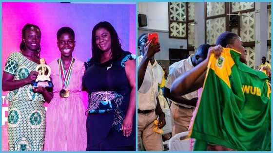 Mawuli School girl wins best orator 2023 honour in senior category, gets trip to South Africa