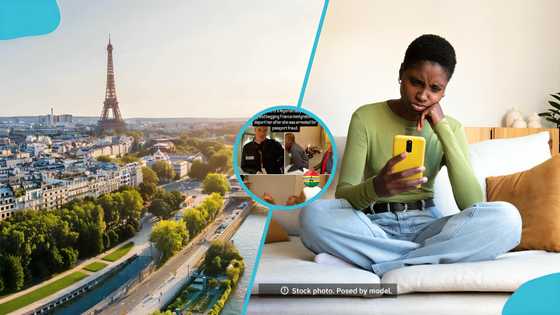 Nigerian woman desperately begs French authorities not to deport her, video