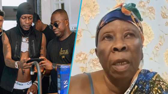 Shatta Wale's manager Sammy Flex hits back at critics amid the musician's mother's accusations of neglect