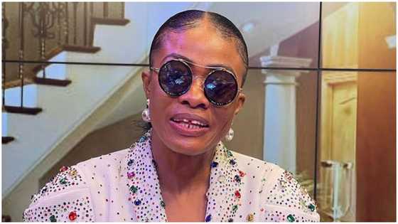 United Showbiz: Watch how Diana Asamoah overshadows Nana Ama McBrown with glittering jacket & matching trousers