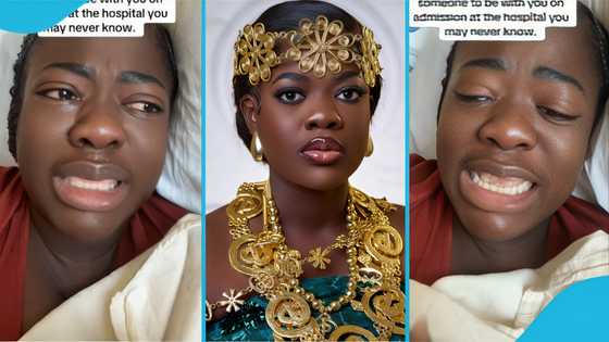 Asantewaa breaks down in tears as she responds to backlash over alleged racist experience with nurse