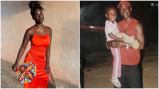 Amakye Dede's daughter looks all grown and tall as she marks birthday, photos emerge online