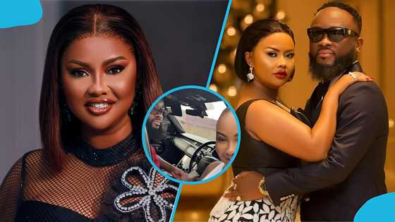 Nana Ama McBrown makes rare public appearance with ex-husband months after divorce announcement, video