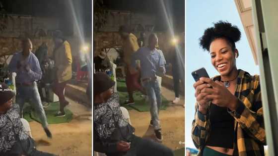 Young man's unusual dance at groove leaves peeps laughing out loud as many react