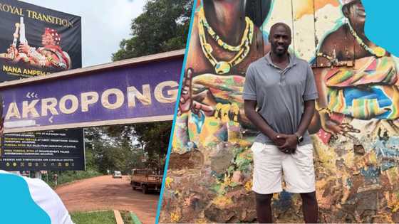 Otto Addo Visits Hometown in Akropong, Meets Paramount Chief of Akuapem Traditional Area