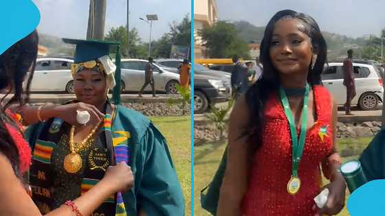 Ghanaian lady dedicates her Engineering degree to her mum: "She's been supportive"