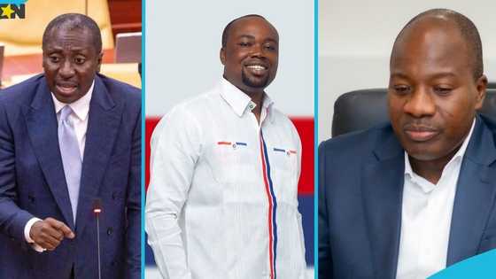Parliamentary leadership pays condolence visit to late MP Ernest Kumi's family