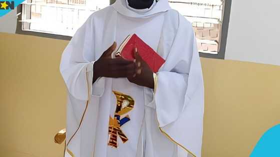 Missing Catholic priest found undergoing police training in Koforidua