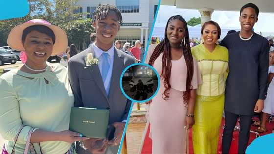 Proud moment as Adwoa Safo and Kennedy Agyapong's son Kelvin secures admission to top US college, photo
