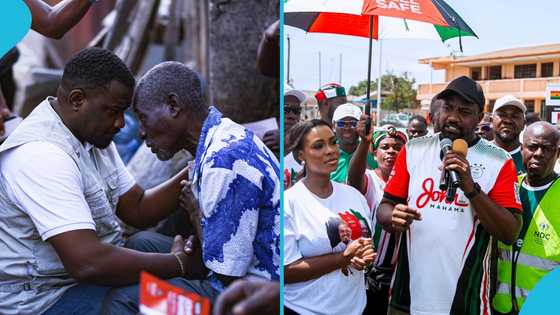 John Dumelo drops an iconic photo to thank Ayawaso West Wuogon constituents for the win