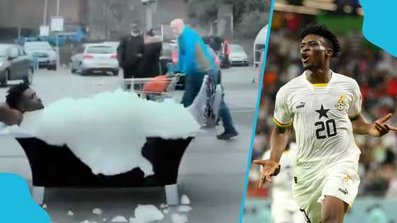 Video of Kudus ‘bathing in jacuzzi’ on London streets emerges, fans bewildered