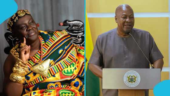 Dormaahene appeals to Prez Mahama to build a market in Bono regions and name it after Lordina Mahama