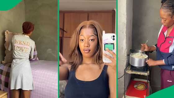 Young lady shares inspiring vlog of a day in her life living in a 1-room home