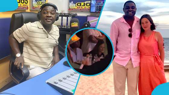Kevin Taylor makes rare public outing with his American wife after his return to Ghana, video