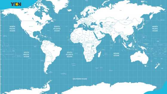 How many oceans are there in the world? Discover their location, names and history