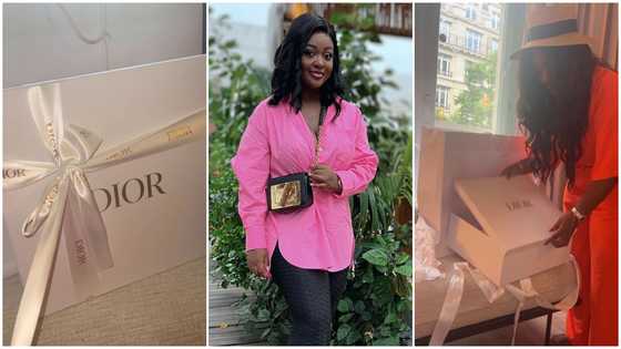 Jackie Appiah unveils new luxury product in video, many want to be like her to afford such items: "My role model"