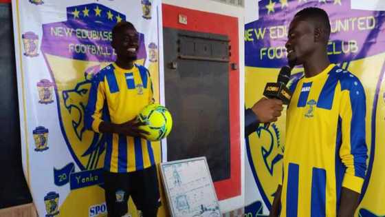 Actor Lil Win signs for Ghanaian professional football club New Edubiase
