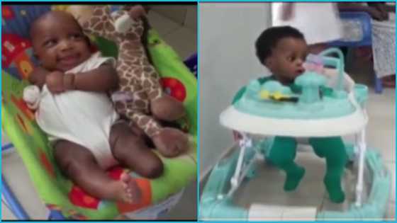 Two babies abandoned by their parents at the Korle-bu Teaching Hospital
