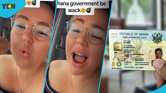 "They're extorting money from us": Foreigner slams gov't for forcing her to get Ghana card, makes video