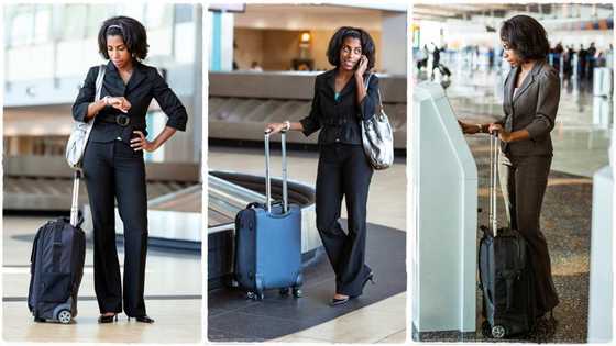 "Cancel my visa": Lady packs her things in UK, returns to Nigeria one year after relocating with family