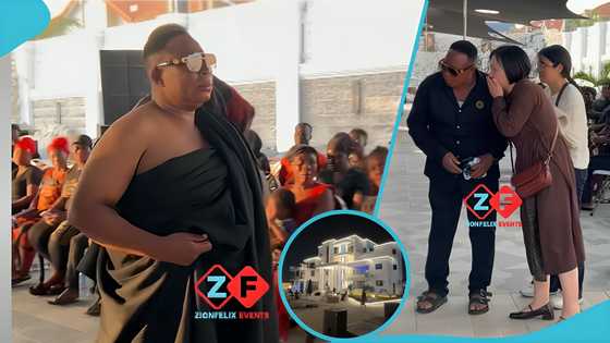 Mega-mansion businessman K. Fosu built for mother’s funeral emerge, “competition upon competition”