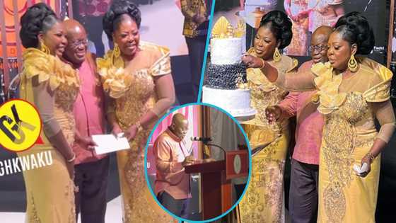 Tagoe Sisters' 40th anniversary: Akufo-Addo presents GH¢100k at the launch of children's foundation of singers