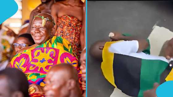 Appiah Stadium lies on the floor for Otumfuo: “Man has resumed work indeed”