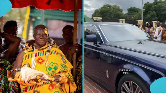 Ghana Turns 69: Otumfuo attends Independence Day event with luxury Rolls-Royce, video evokes joy