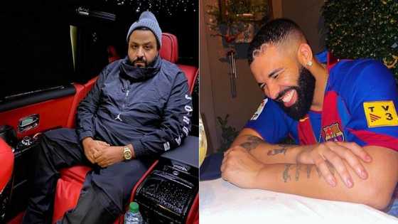 DJ Khaled hosts dinner for Drake, shares hilarious video: "drake just wanna eat"