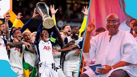 Dr Bawumia cheers Tottenham’s Europa League victory: “Congratulations to us”