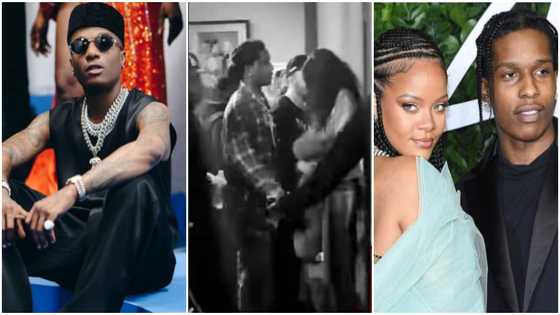 Big win for Wizkid as Rihanna and ASAP Rocky were spotted backstage at his concert in LA