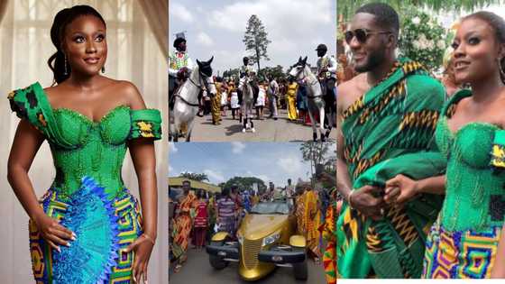 Beautiful videos pop up as Despite's baby mama Anita marries in a royal wedding