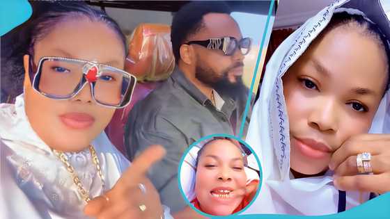 Agradaa flexes new gold grills, video raises questions about her supposed change after prison stint