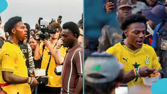 Pizzaman employee who presented Ghana’s jollof to IShowSpeed reacts to criticism