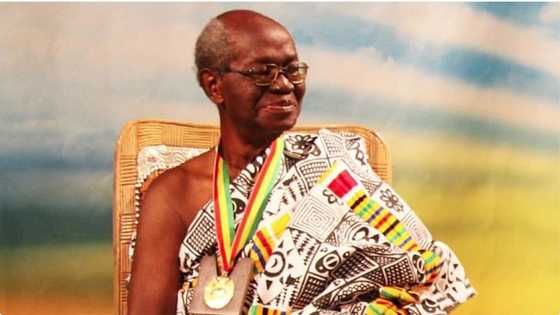 Akufo-Addo eulogises Emeritus Prof. Nketia as he is laid to rest
