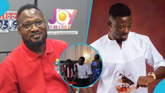 Funny Face's wife cheats on him with Kwaku Manu in new movie, funny trailer trends