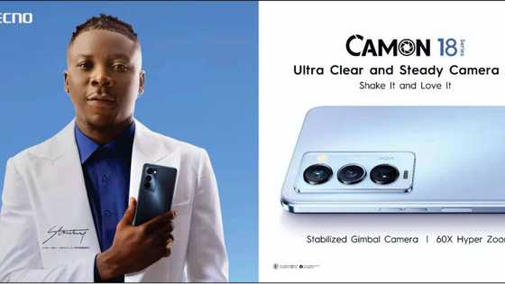 Tecno launches ultra clear and steady Gimbal camera phone - Camon 18 series