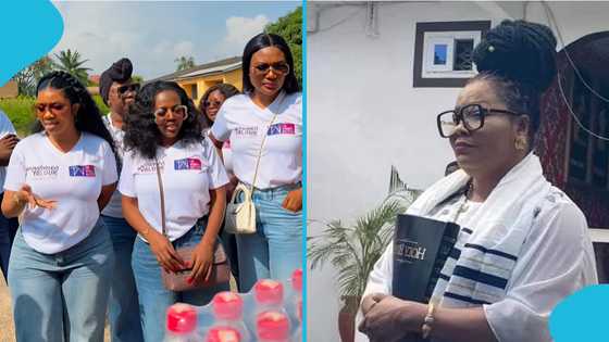 Serwaa Amihere and Sandra Ankobiah open up after touching meeting with Agradaa at Nsawam