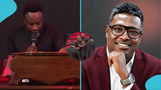 “Botwe boy goes home”: George Quaye weeps uncontrollably in tribute to Fred Akowuah, video
