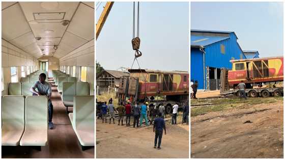 Popular artist Ibrahim Mahama acquires Ghana’s old trains, heads to the north to start new innovation