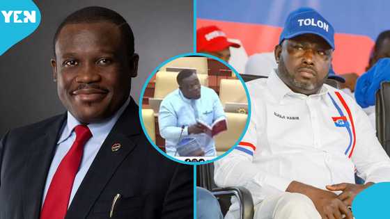 Sam George schools Tolon MP in parliament, calls him unintelligent