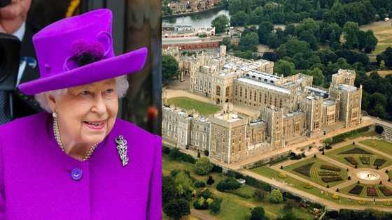Two arrested after intruders scale wall at Queen Elizabeth II’s Windsor estate