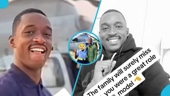 Sergeant Addo Mensah’s colleague opens up on final moments before flying, shares photo