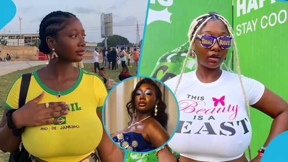 Gyamfiwaa in tears as she responds to critics over her TGMA 2025 dress, video
