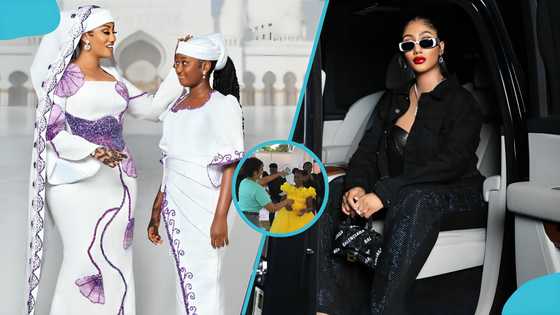 Hajia4Real spares no expense as daughter Naila celebrates 10th birthday in GH¢1,000 human hair