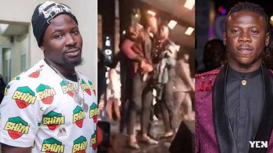 Photos of Stonebwoy's bodyguard who allegedly gave him the gun at VGMA brawl go viral